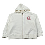 Just Cavalli Felpa con Zip E Cappuccio tinta unita Bianco per Bambina JGA26147FE BIANCO JUST CAVALLI 