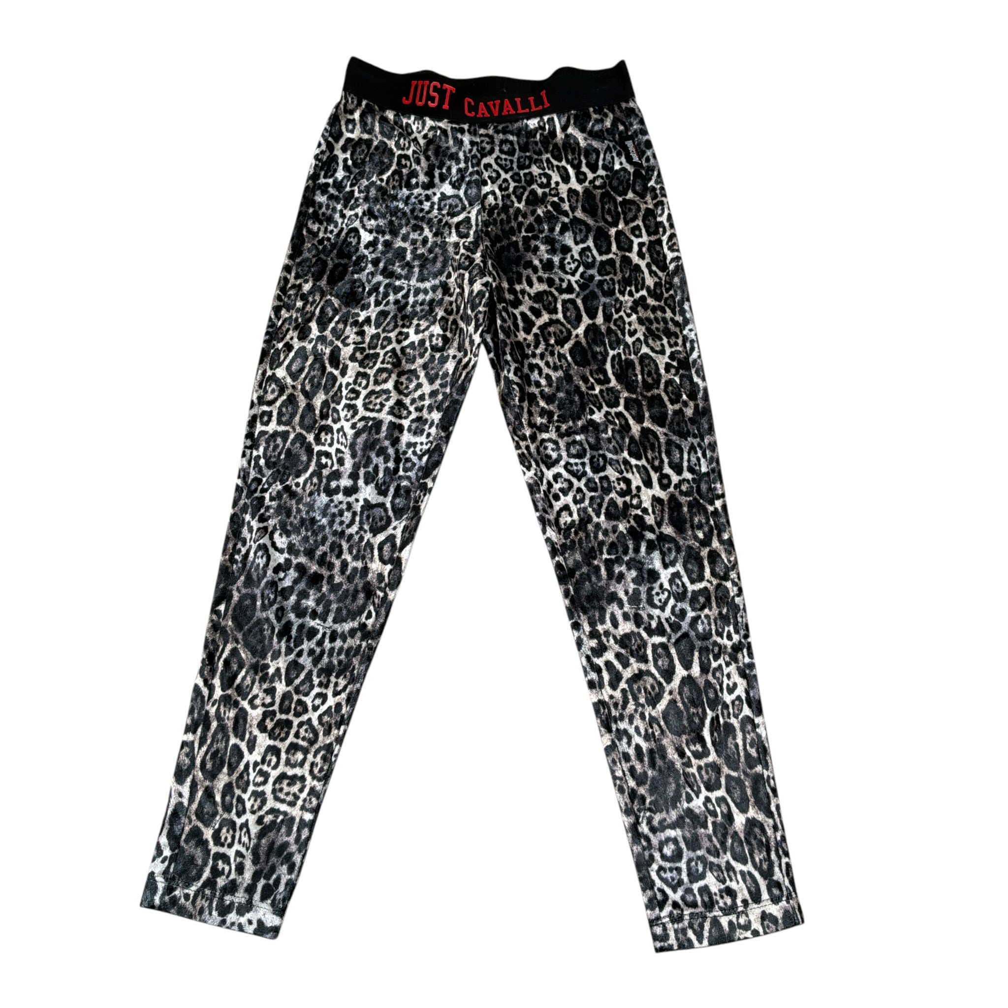 Just Cavalli Leggins Fantasia Maculata Nero per Bambina JGA26162LE NERO JUST CAVALLI 