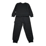 Just Cavalli Completo 2 Pezzi Felpa-Pantalone tinta unita Nero per Neonato JIA26001CF NERO JUST CAVALLI 