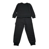 Just Cavalli Completo 2 Pezzi Felpa-Pantalone tinta unita Nero per Neonato JIA26001CF NERO JUST CAVALLI 