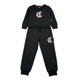 Just Cavalli Completo 2 Pezzi Felpa-Pantalone tinta unita Nero per Neonato JIA26001CF NERO JUST CAVALLI 