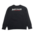 Just Cavalli Maglia tinta unita con Stampa Nero per Neonato JIA26002MA NERO JUST CAVALLI 