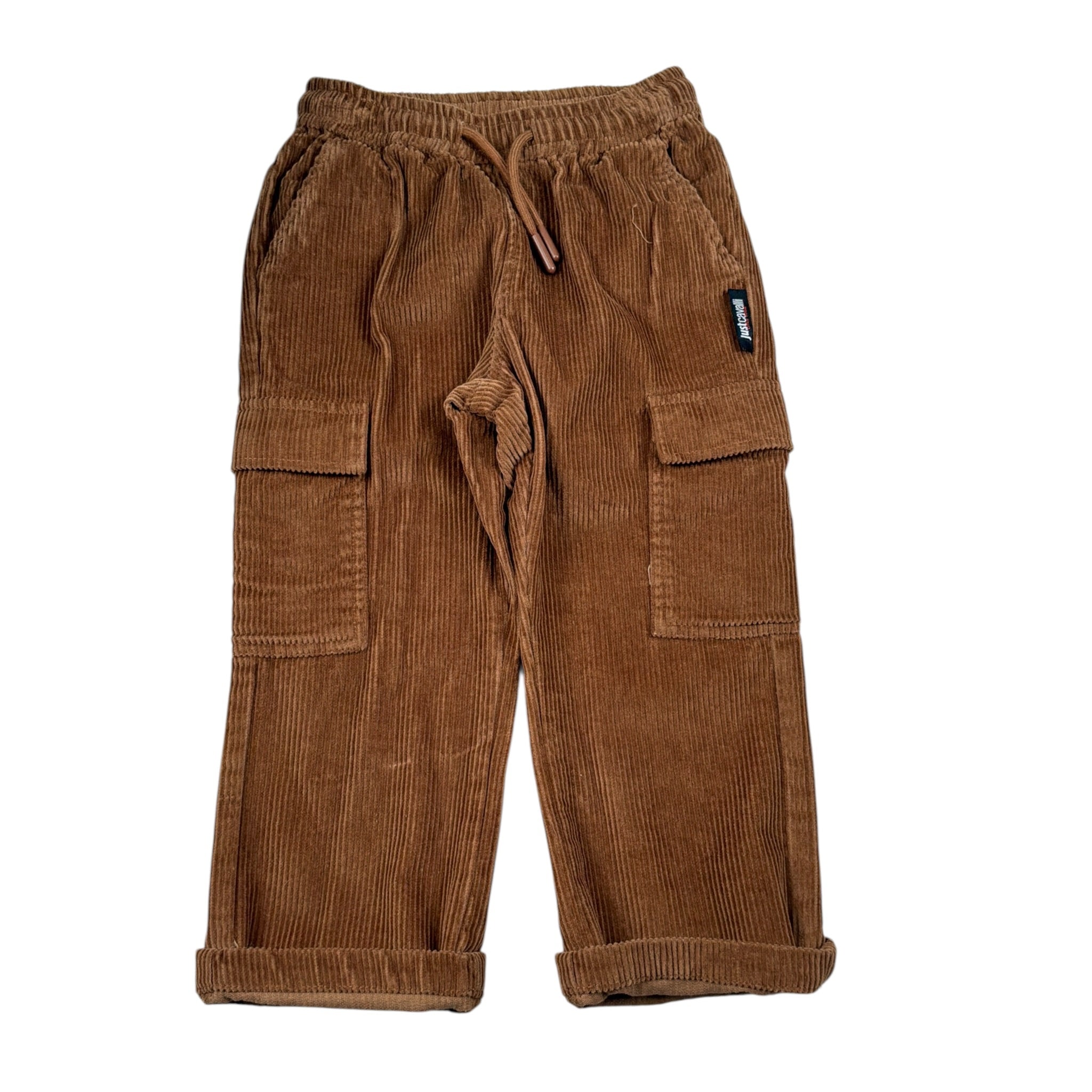 Just Cavalli Pantalone tinta unita con Elastico In Vita Cammello per Neonato JIA26031PA CAMMELLO JUST CAVALLI 
