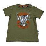 Just Cavalli T-Shirt tinta unita con Stampa Verde per Neonato JIA26037TS VERDE JUST CAVALLI 