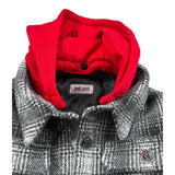 Just Cavalli Cappotto tinta unita con Cappuccio In Contrasto Grigio per Neonato JIA26041CA GRIGIO JUST CAVALLI 