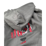 Just Cavalli Felpa tinta unita con Zip E Cappuccio Grigio per Neonato JIA26043FE GRIGIO JUST CAVALLI 