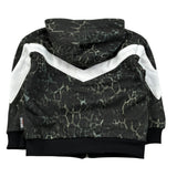 Just Cavalli Felpa tinta unita con Zip Cappuccio E Fantasia Nero per Neonata JIA26062FE NERO JUST CAVALLI 