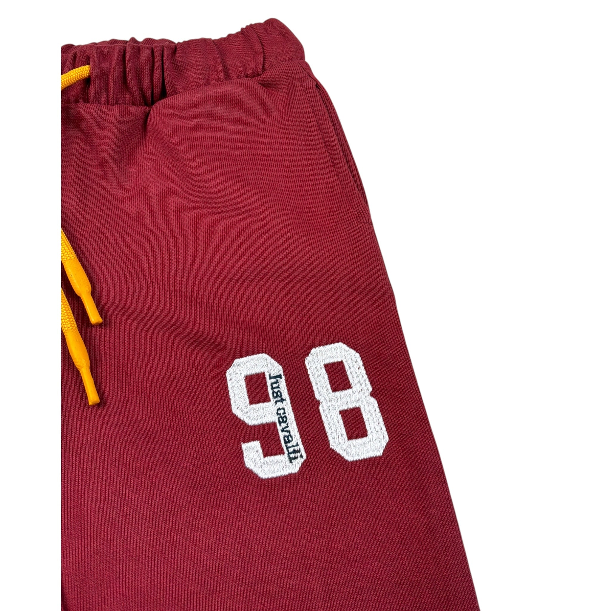 Just Cavalli Pantalone Tuta tinta unita Bordeaux per Neonato JIA26065PA BORDEAUX JUST CAVALLI 