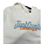 Just Cavalli Felpa Chiusa con Cappuccio tinta unita Bianco per Neonata JIA26110FE BIANCO JUST CAVALLI 