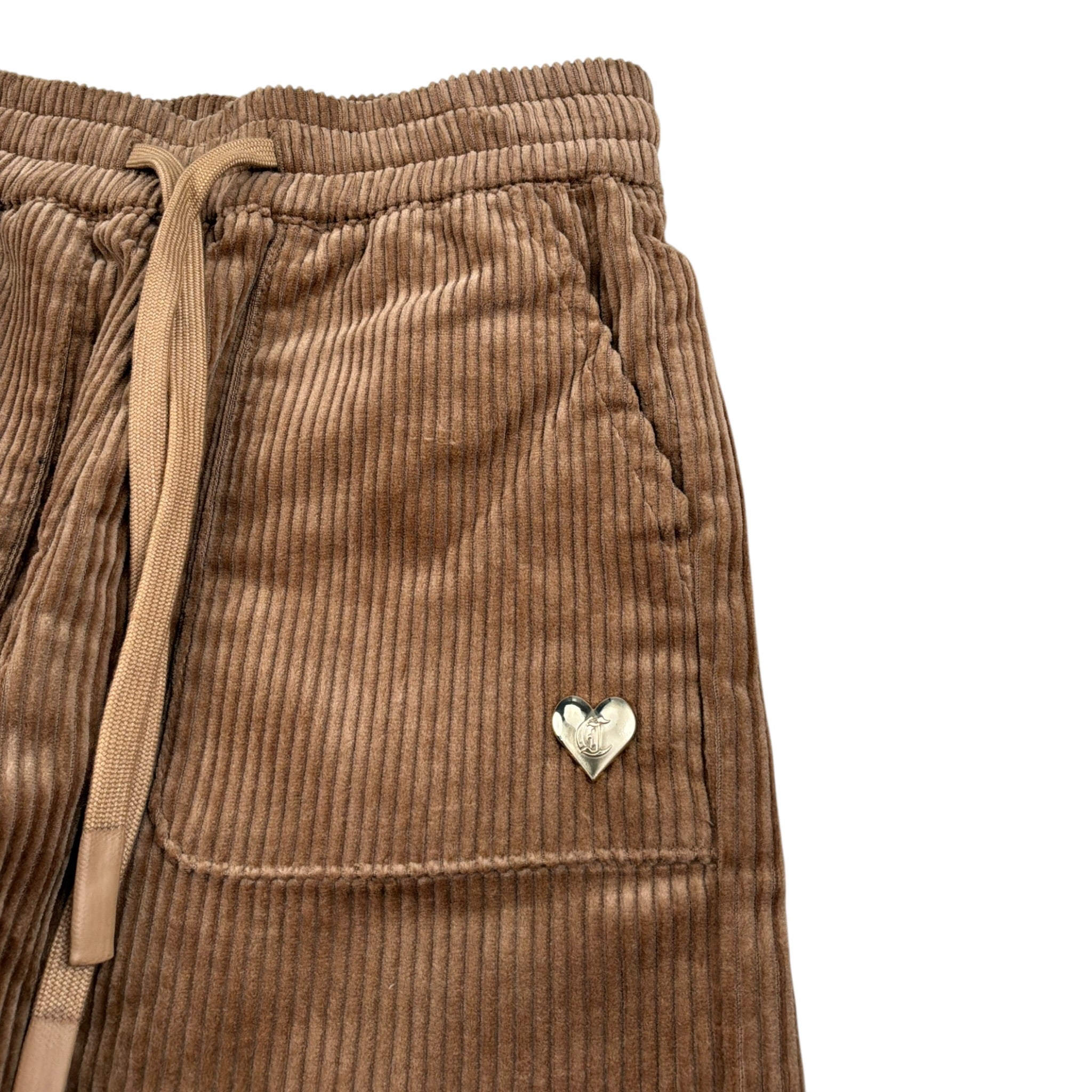 Just Cavalli Pantaloni tinta unita In Velluto Marrone per Neonata JIA26116PA MARRONE JUST CAVALLI 