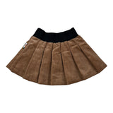 Just Cavalli Gonna tinta unita con Logo Marrone per Neonata JIA26118GO MARRONE JUST CAVALLI 