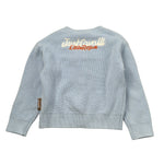 Just Cavalli Cardigan tinta unita con Stampa Azzurro per Neonato JIA26124CD AZZURRO JUST CAVALLI 