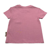 Just Cavalli T-Shirt Girocollo tinta unita con Logo Rosa per Neonata JIA603TS ROSA JUST CAVALLI 