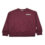 Just Cavalli Felpa Chiusa Girocollo tinta unita con Stampa Bordeaux per Bambino KGA26169FE BORDEAUX JUST CAVALLI 