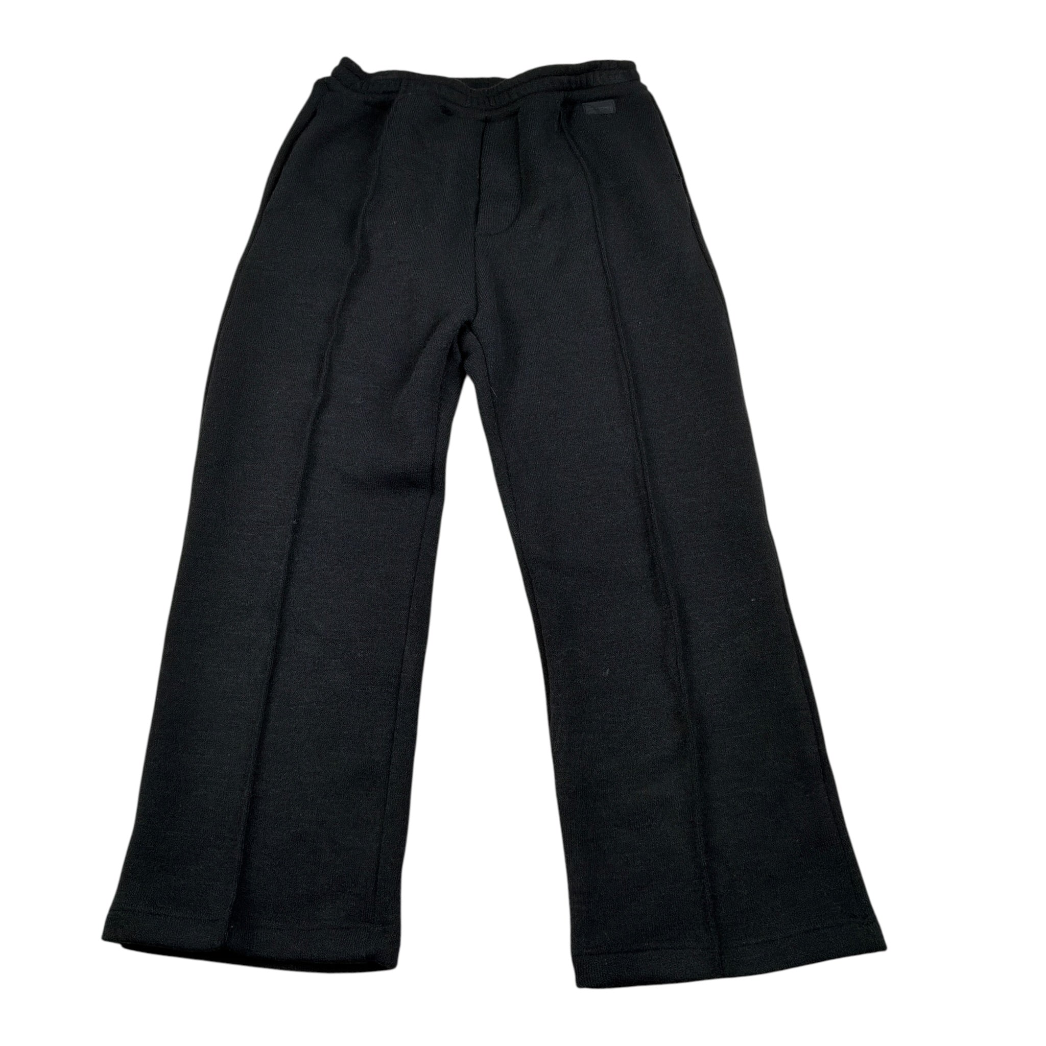 Paolo Pecora Pantalone tinta unita con Elastico In Vita Nero per Bambino PP4473 NERO PAOLO PECORA 