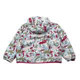 K-Way Giubbino Stampa Fantasia Animali Multicolor per Bambina K1127IW MULTICOLOR K-WAY 