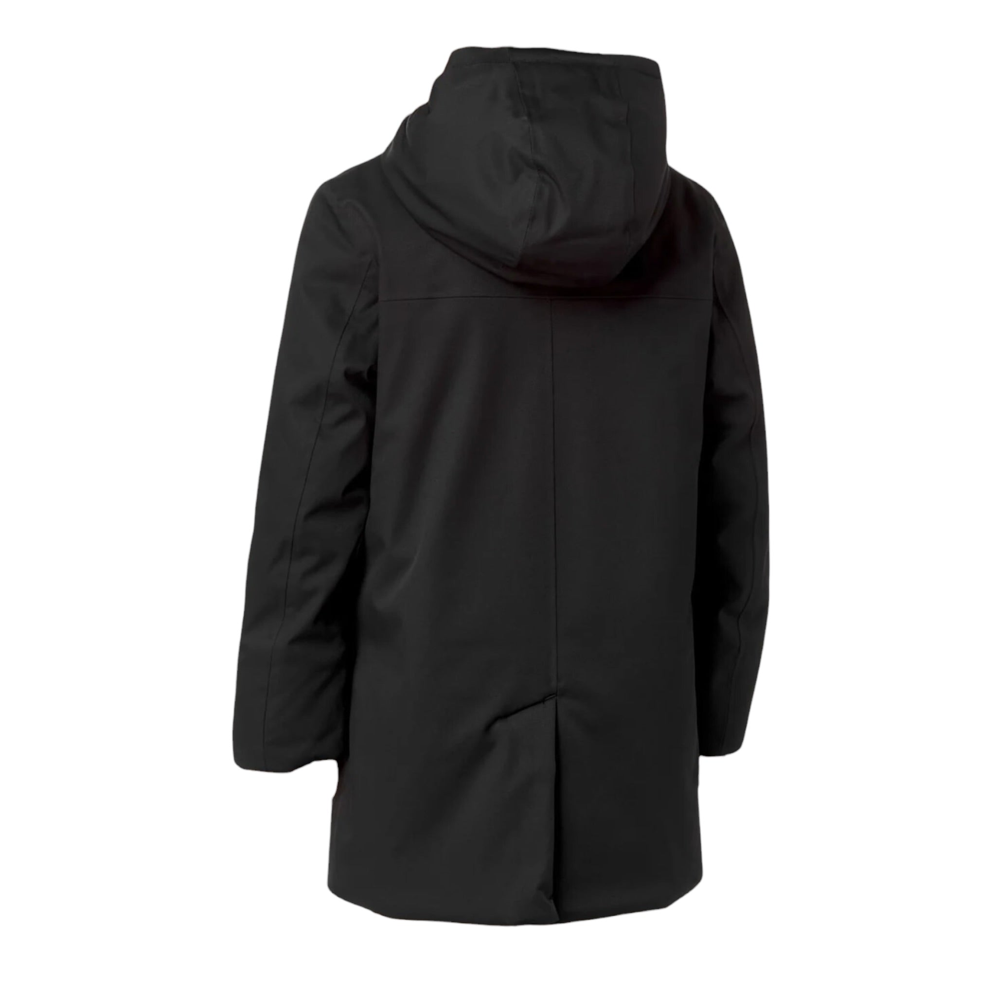 K-Way Giubbino tinta unita con Pelliccia Nero per Bambino K1128HW NERO K-WAY 
