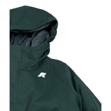 K-Way Giubbino tinta unita con Pelliccia Verde per Bambino K1128HW VERDE K-WAY 