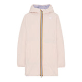 K-Way Giubbino Reversibile Lungo con Zip E Cappuccio Rosa/Lilla per Bambina K11517WXX ROSA/LILLA K-WAY 