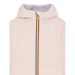 K-Way Giubbino Reversibile Lungo con Zip E Cappuccio Rosa/Lilla per Bambina K11517WXX ROSA/LILLA K-WAY 