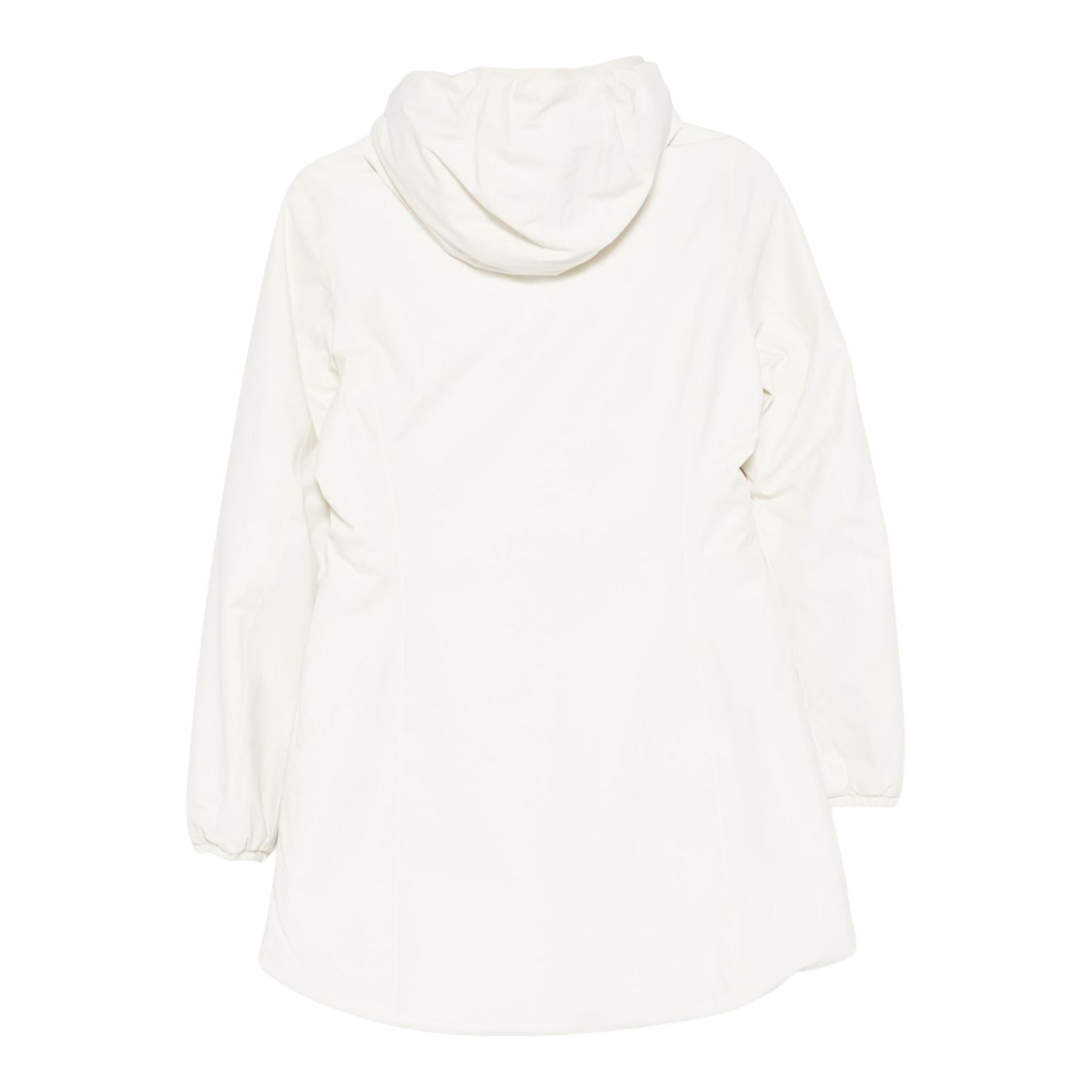 K-Way Giubbino Reversibile Lungo con Zip E Cappuccio Panna/Rosa per Bambina K11517WXXX PANNA/ROSA K-WAY 