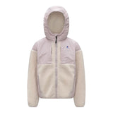 K-Way Giubbino tinta unita con Pelliccia Rosa per Bambino K21452WF ROSA K-WAY 