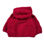 K-Way Felpa con Zip E Cappuccio tinta unita Fuxia per Neonata K21524W FUXIA K-WAY 