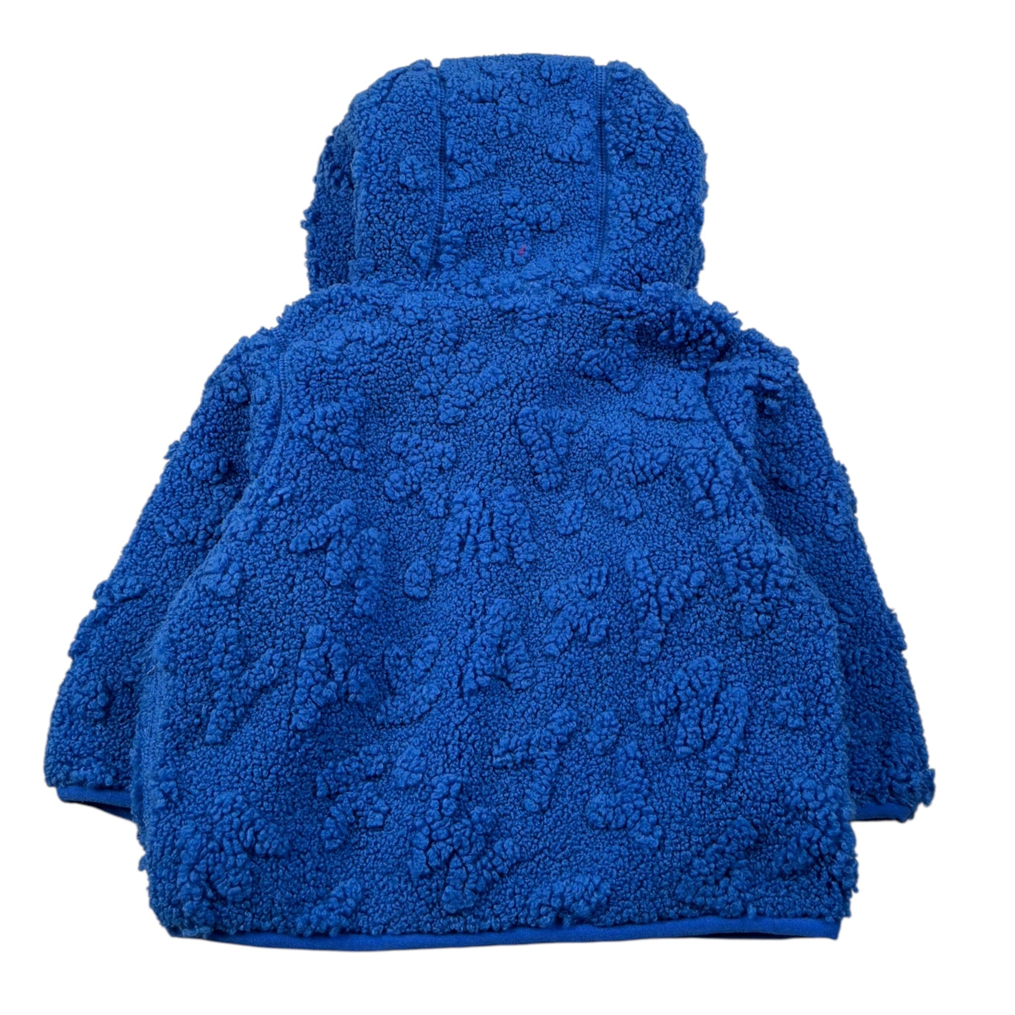 K-Way Felpa con Zip E Cappuccio tinta unita Cobalto per Neonato K21524WO COBALTO K-WAY 