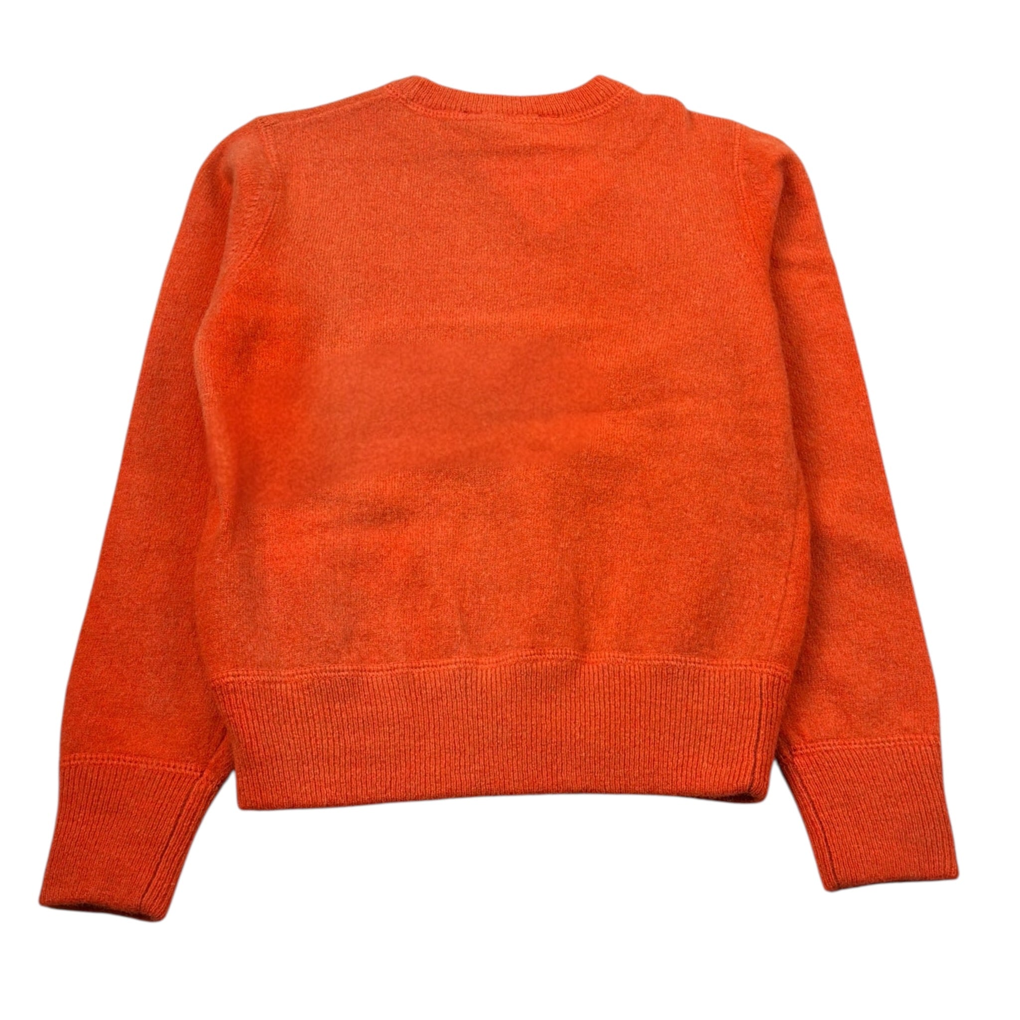 K-Way Maglia Girocollo tinta unita con Logo Arancione per Bambino K21525W ARANCIONE K-WAY 