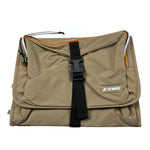 K-Way Borsello tinta unita con Logo Verde per Bambino K4127VW VERDE K-WAY 