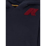 K-Way Felpa Chiusa con Cappuccio tinta unita Blu per Bambino K41325W BLU K-WAY 