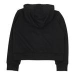 K-Way Felpa con Zip E Cappuccio tinta unita Nero per Bambina K41365W NERO K-WAY 