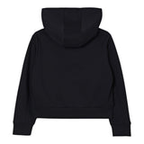 K-Way Felpa con Zip E Cappuccio tinta unita Nero per Bambina K41365WX NERO K-WAY 