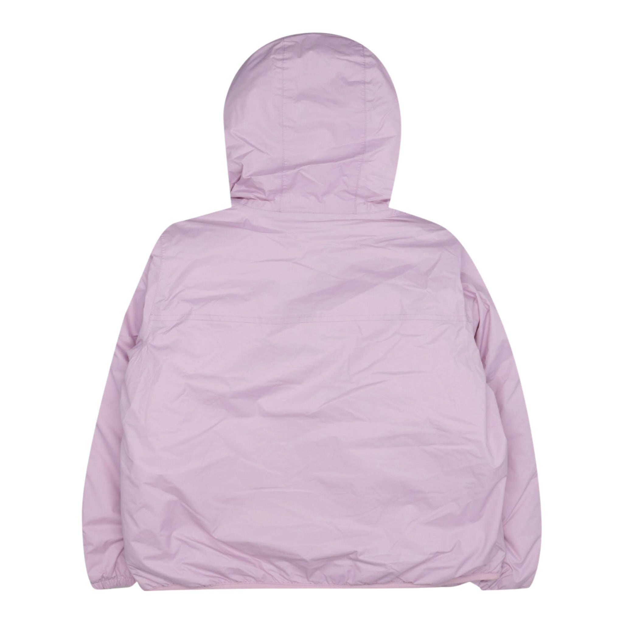 K-Way Giubbino tinta unita Foderato con Zip E Cappuccio Lilla per Neonata K4137WWANXXX LILLA K-WAY 