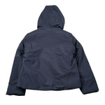 K-Way Giubbino tinta unita Foderato con Zip E Cappuccio Blu per Bambino K4137WWX BLU K-WAY 