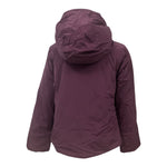 K-Way Giubbino tinta unita Foderato con Zip E Cappuccio Viola per Bambina K4137WWXXXA VIOLA K-WAY 