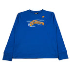K-Way Shirt Girocollo tinta unita con Stampa Cobalto per Bambino K4146KW COBALTO K-WAY 