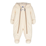 K-Way Eskimo tinta unita con Cappuccio Beige per Neonato K51218W BEIGE K-WAY 