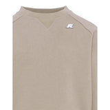 K-Way Felpa Chiusa Girocollo tinta unita Verde per Bambino K51348WX VERDE K-WAY 