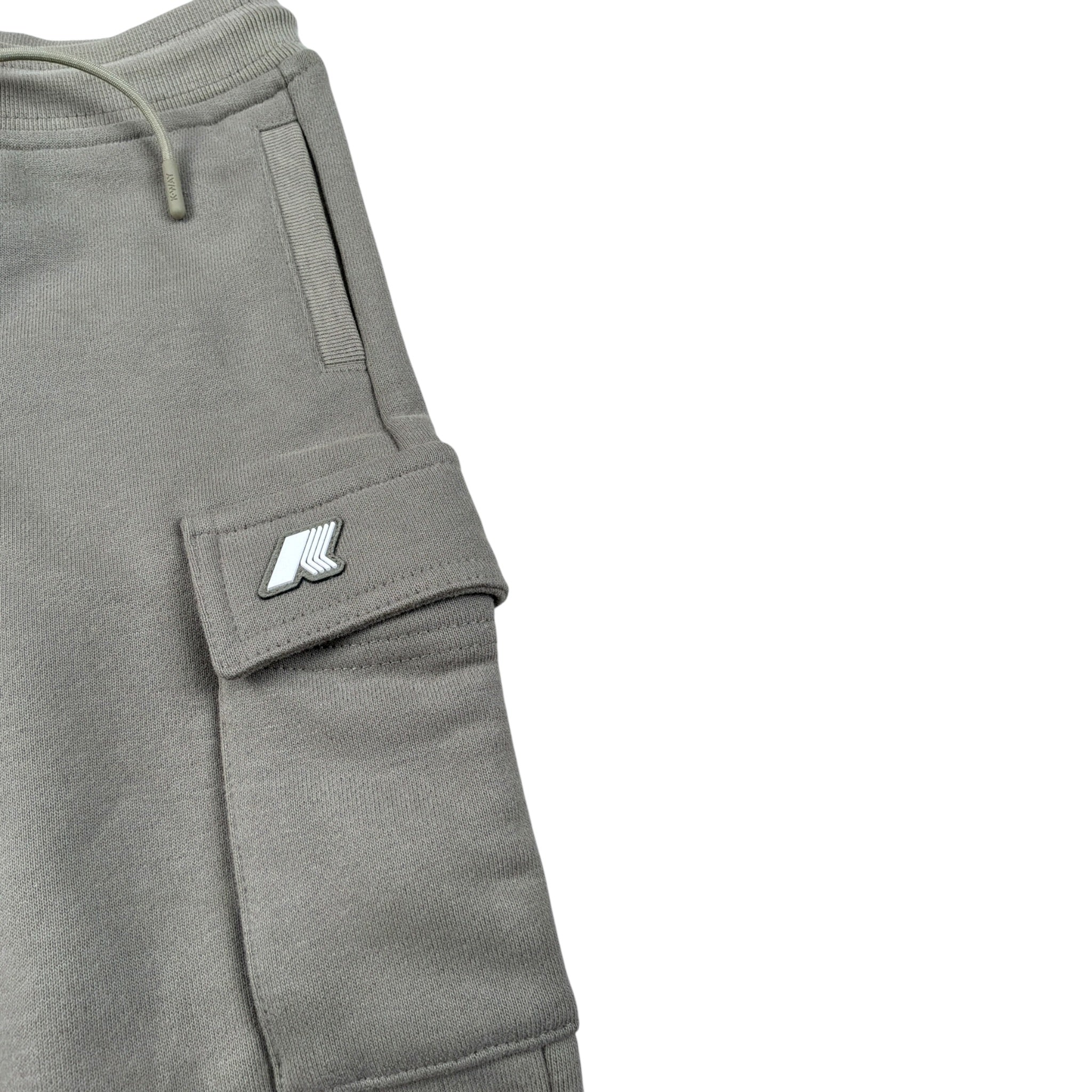 K-Way Pantalone Tuta tinta unita con Logo Verde per Bambino K51349W VERDE K-WAY 