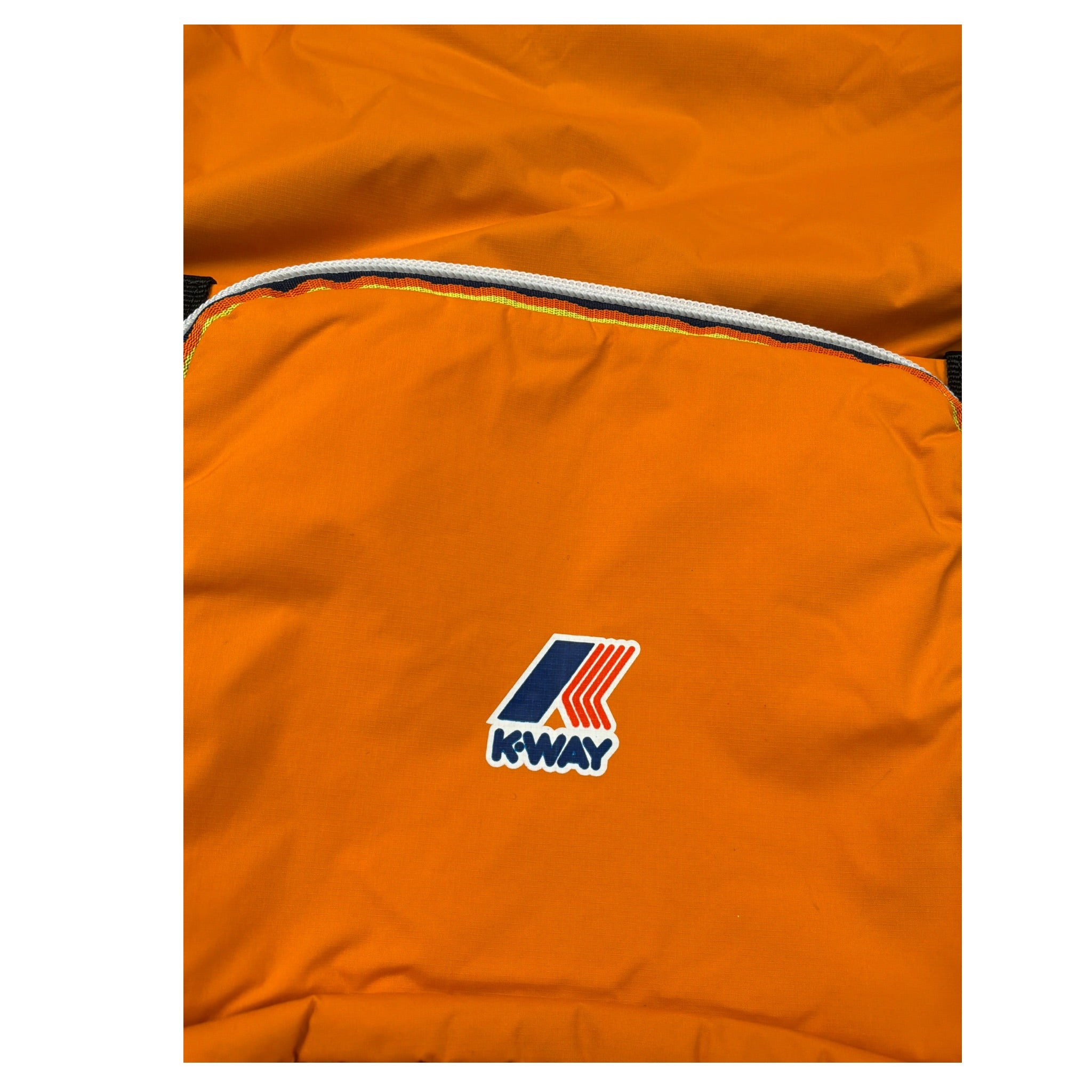 K-Way Zaino tinta unita con Logo Arancione per Bambino K5135PW ARANCIONE K-WAY 