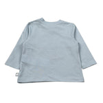 K-Way Shirt Girocollo tinta unita con Stampa Azzurro per Neonato K5146IW AZZURRO K-WAY 