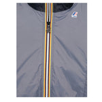 K-Way Giubbino Bicolore con Cappuccio Blu per Bambino K6115FW BLU K-WAY 
