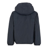 K-Way Giubbino tinta unita con Cappuccio Nero per Bambino K6115FWO NERO K-WAY 