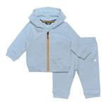 K-Way Completo 2 Pezzi Felpa-Pantaloni Azzurro per Neonato K6123VW AZZURRO K-WAY 