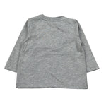 K-Way Shirt Girocollo tinta unita con Stampa Grigio per Neonato K6123WW GRIGIO K-WAY 