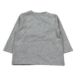 K-Way Shirt Girocollo tinta unita con Stampa Grigio per Neonato K6123WW GRIGIO K-WAY 