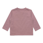 K-Way Shirt Girocollo tinta unita con Stampa Rosa per Neonata K6123WWX ROSA K-WAY 