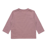 K-Way Shirt Girocollo tinta unita con Stampa Rosa per Neonata K6123WWX ROSA K-WAY 