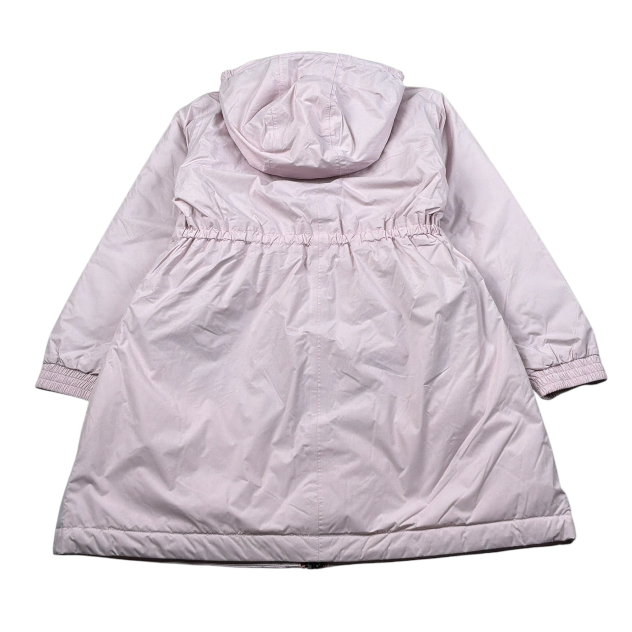 K-Way Giubbino tinta unita con Zip E Cappuccio Rosa per Bambina K61349W ROSA K-WAY 